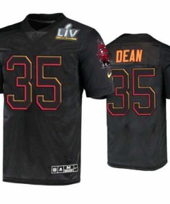 Finest Jamel Dean Tampa Bay Buccaneers Black Super Bowl Lv Jersey