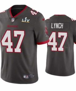 Gorgeous John Lynch Buccaneers Pewter Super Bowl Lv Vapor Limited Jersey