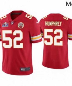 Superb Kansas City Chiefs 52 Creed Humphrey Red Vapor Untouchable Limited Stitched Football 2024 Super Bowl LVIII Jersey