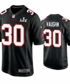 Exceptional Ke'Shawn Vaughn Buccaneers Black Super Bowl Lv Game Fashion Jersey