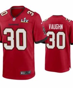 Superb Ke'Shawn Vaughn Buccaneers Red Super Bowl Lv Game Jersey