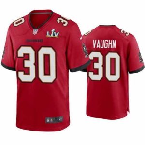 Superb Ke'Shawn Vaughn Buccaneers Red Super Bowl Lv Game Jersey