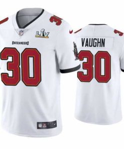 Superb Ke'Shawn Vaughn Buccaneers White Super Bowl Lv Vapor Limited Jersey