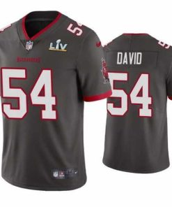 Finest Lavonte David Buccaneers Pewter Super Bowl Lv Vapor Limited Jersey