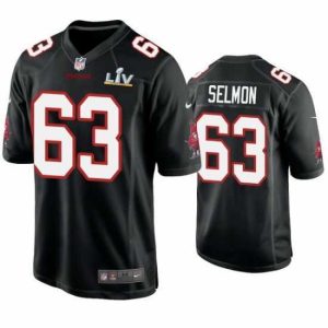 Marvelous Lee Roy Selmon Buccaneers Black Super Bowl Lv Game Fashion Jersey