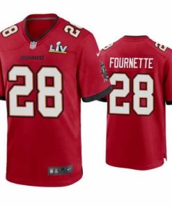 Premium Leonard Fournette Buccaneers Red Super Bowl Lv Game Jersey