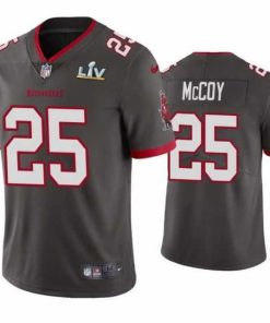 Finest Lesean Mccoy Buccaneers Pewter Super Bowl Lv Vapor Limited Jersey