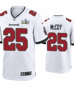 Finest Lesean Mccoy Buccaneers White Super Bowl Lv Game Jersey