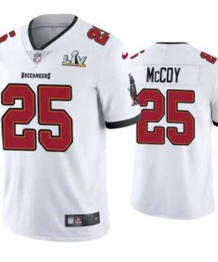 High quality Lesean Mccoy Buccaneers White Super Bowl Lv Vapor Limited Jersey