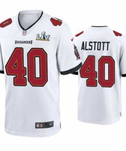Superb Mike Alstott Buccaneers White Super Bowl Lv Game Jersey