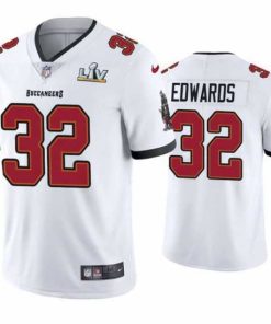 Finest Mike Edwards Buccaneers White Super Bowl Lv Vapor Limited Jersey