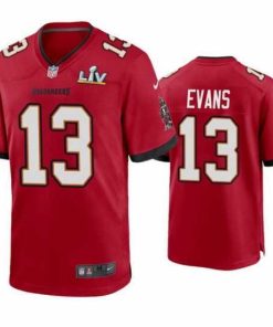 Marvelous Mike Evans Buccaneers Red Super Bowl Lv Game Jersey