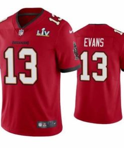 High quality Mike Evans Buccaneers Red Super Bowl Lv Vapor Limited Jersey