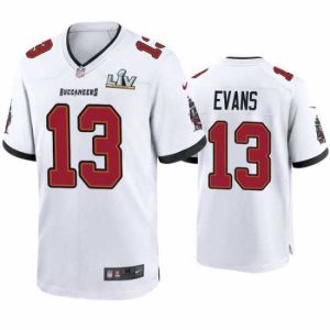 High quality Mike Evans Buccaneers White Super Bowl Lv Game Jersey