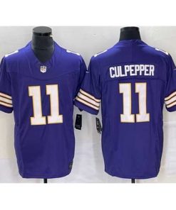 Superior Minnesota Vikings 11 Daunte Culpepper Purple 2023 F.U.S.E  Vapor Untouchable