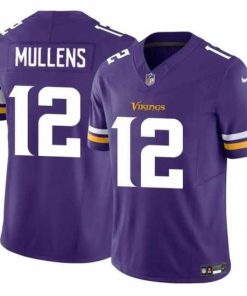 Exquisite Minnesota Vikings 12 Nick Mullens Purple 2023 F.U.S.E  Vapor Untouchable Limited Stitched Jersey