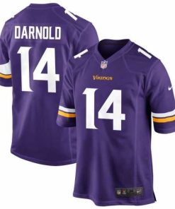 Superior Minnesota Vikings  14 Sam Darnold Purple Vapor Untouchable Limited Stitched Jersey