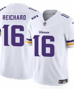 Outstanding Minnesota Vikings 16 Will Reichard White 2024 F.U.S.E  Vapor Untouchable Limited Stitched Jersey