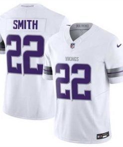 Premium Minnesota Vikings 22 Harrison Smith White F.U.S.E  Winter Warrior Limited Stitched Jersey