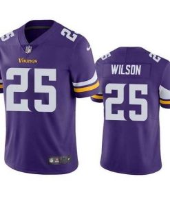 Superb Minnesota Vikings 25 Albert Wilson Purple Vapor Untouchable Stitched Jersey