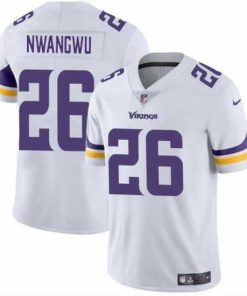 Exquisite Minnesota Vikings 26 Kene Nwangwu White Vapor Untouchable Limited Stitched Jersey