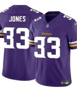 Exquisite Minnesota Vikings 33 Aaron Jones Purple F.U.S.E  Vapor Untouchable Limited Stitched Jersey