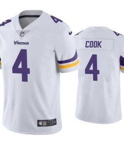 Outstanding Minnesota Vikings 4 Dalvin Cook White Vapor Untouchable Stitched Jersey