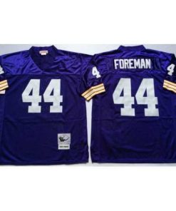 Superior Minnesota Vikings 44 Chuck Foreman Purple M&N Throwback Jersey
