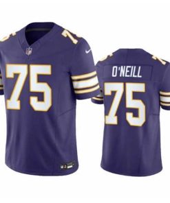 Exceptional Minnesota Vikings 75 Brian O 27Neill Purple 2023 F.U.S.E  Vapor Untouchable Limited Stitched Jersey