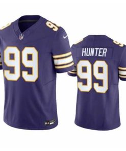 Outstanding Minnesota Vikings 99 Danielle Hunter Purple 2023 F.U.S.E  Vapor Untouchable Limited Stitched Jersey