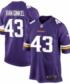 High quality Minnesota Vikings Andrew Van Ginkel Purple 2023 F.U.S.E Throwback Vapor Untouchable Limited Stitched Jersey