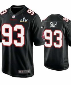 Gorgeous Ndamukong Suh Buccaneers Black Super Bowl Lv Game Fashion Jersey
