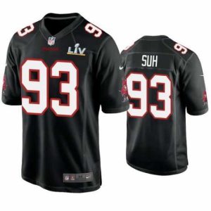 Gorgeous Ndamukong Suh Buccaneers Black Super Bowl Lv Game Fashion Jersey