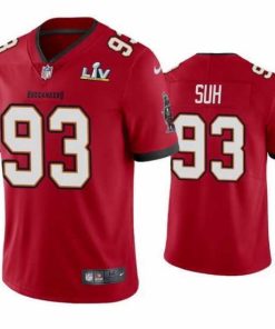 Finest Ndamukong Suh Buccaneers Red Super Bowl Lv Vapor Limited Jersey