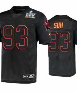 Finest Ndamukong Suh Tampa Bay Buccaneers Black Super Bowl Lv Jersey