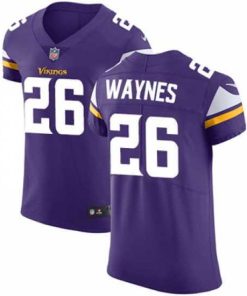 Marvelous Nike Vikings #26 Trae Waynes Purple Team Color Stitched NFL Vapor Untouchable Elite Jersey