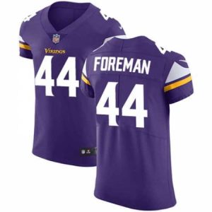 Exceptional Nike Vikings #44 Chuck Foreman Purple Team Color Stitched NFL Vapor Untouchable Elite Jersey