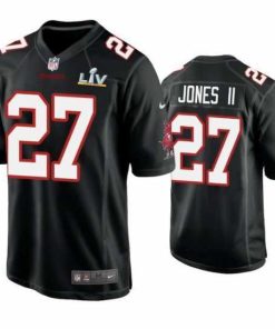 Outstanding Ronald Jones Ii Buccaneers Black Super Bowl Lv Game Fashion Jersey