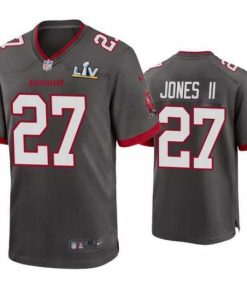 Outstanding Ronald Jones Ii Buccaneers Pewter Super Bowl Lv Game Jersey