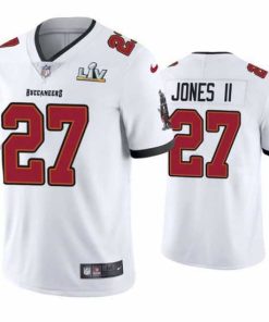 Gorgeous Ronald Jones Ii Buccaneers White Super Bowl Lv Vapor Limited Jersey