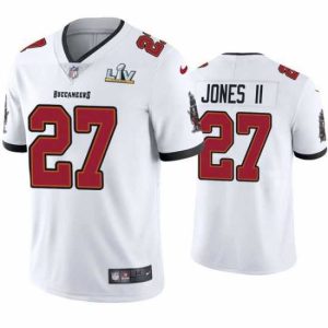 Gorgeous Ronald Jones Ii Buccaneers White Super Bowl Lv Vapor Limited Jersey