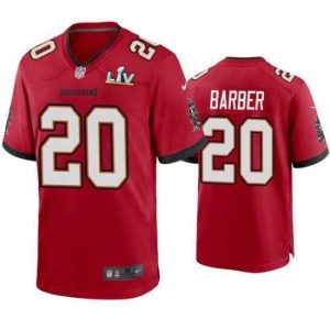 Outstanding Ronde Barber Buccaneers Red Super Bowl Lv Game Jersey
