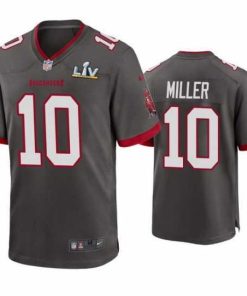 Finest Scotty Miller Buccaneers Pewter Super Bowl Lv Game Jersey