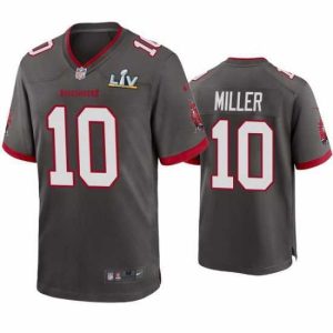 Finest Scotty Miller Buccaneers Pewter Super Bowl Lv Game Jersey