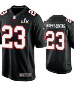 Gorgeous Sean Murphy Bunting Buccaneers Black Super Bowl Lv Game Fashion Jersey