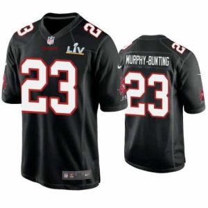 Gorgeous Sean Murphy Bunting Buccaneers Black Super Bowl Lv Game Fashion Jersey