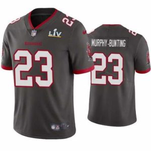 Outstanding Sean Murphy Bunting Buccaneers Pewter Super Bowl Lv Vapor Limited Jersey