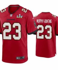 Finest Sean Murphy Bunting Buccaneers Red Super Bowl Lv Game Jersey