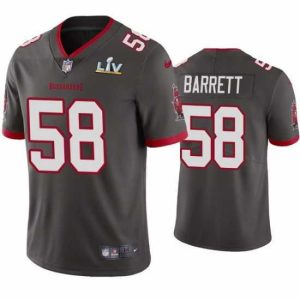 Superior Shaquil Barrett Buccaneers Pewter Super Bowl Lv Vapor Limited Jersey