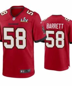Marvelous Shaquil Barrett Buccaneers Red Super Bowl Lv Game Jersey
